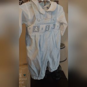 Boys long-sleeved romper